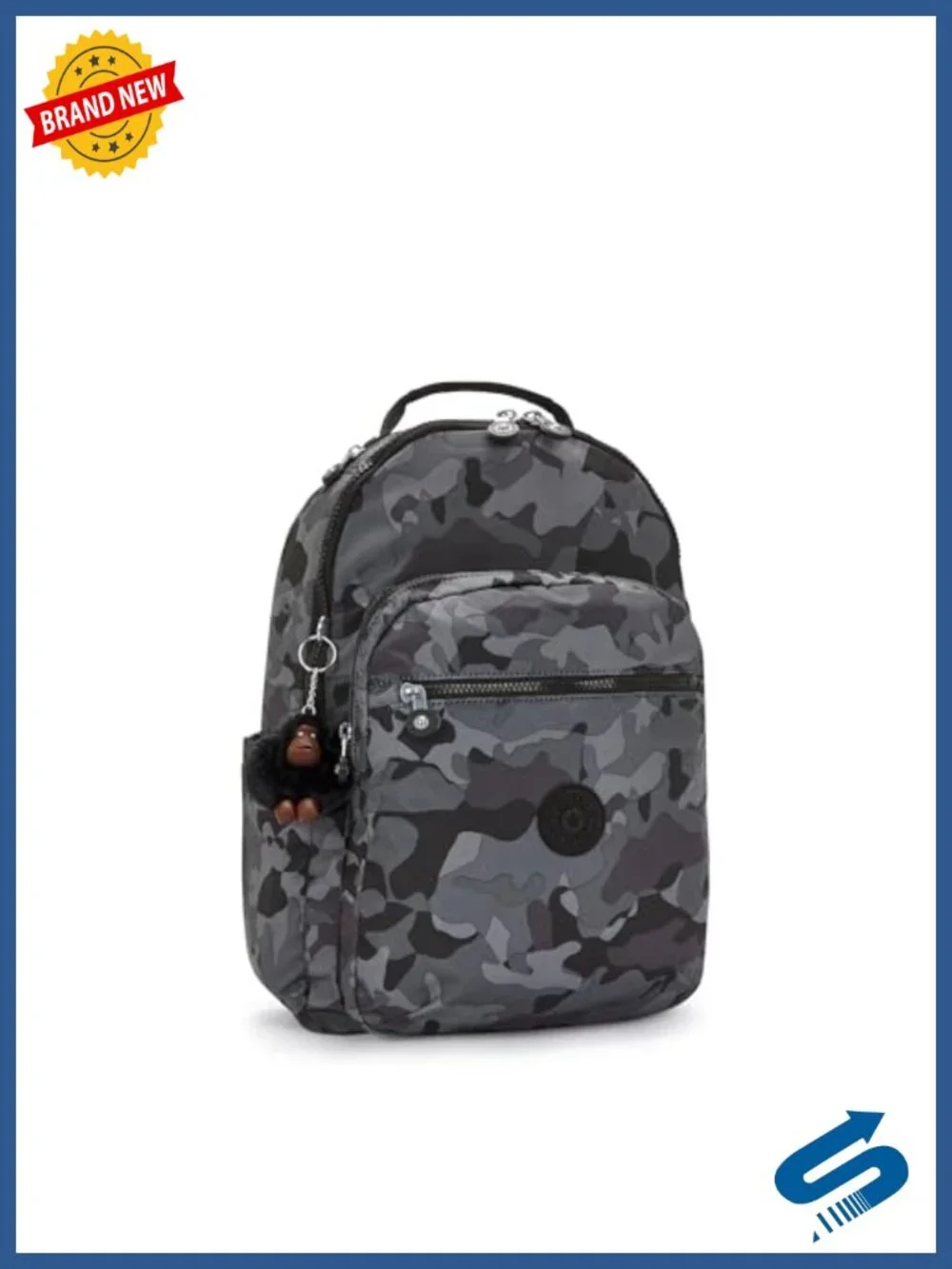 15 Inch Laptop Backpack Water Resistant Nylon Padded Straps Roomy